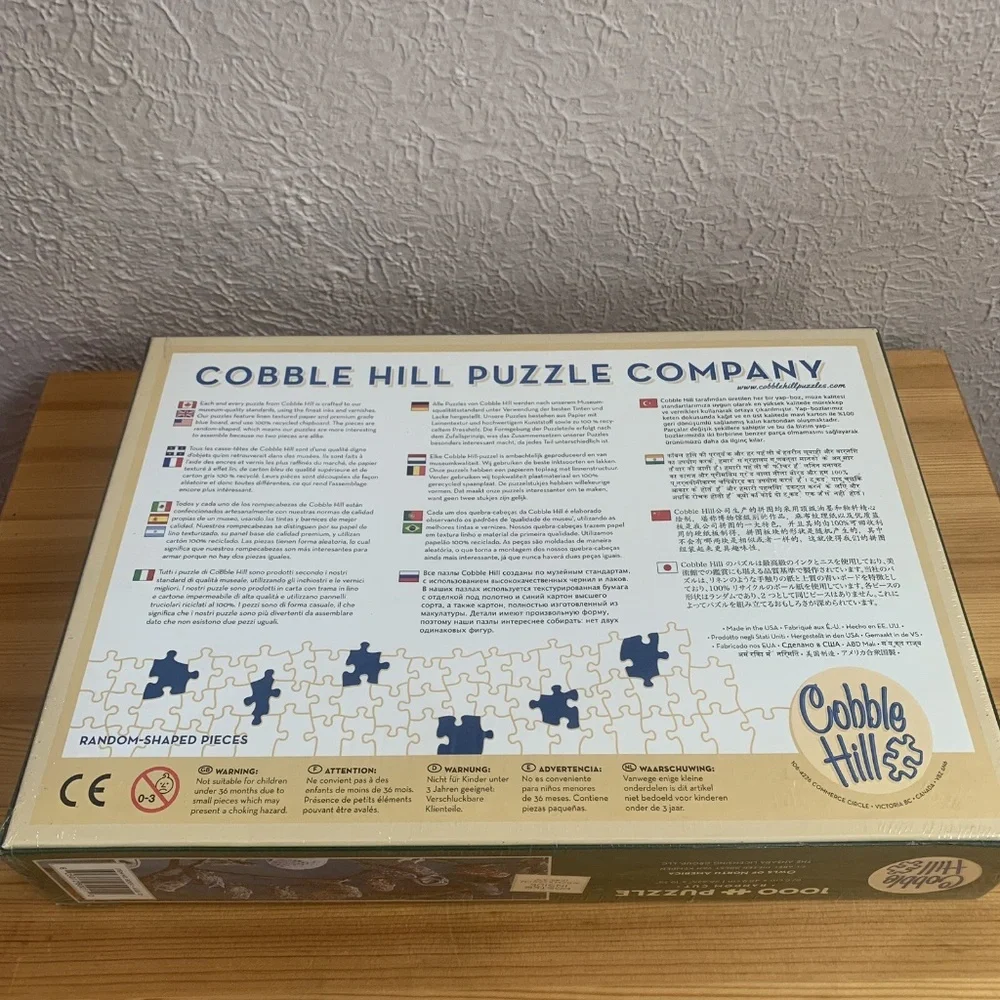 Owls of North America 1000 Pieces Jigsaw Puzzle Cobble Hill New Sealed
